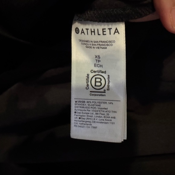 Athleta Women’s Xs Black Savannah Strap Mini Dress Performance Lightweight- NWOT - Picture 5 of 8